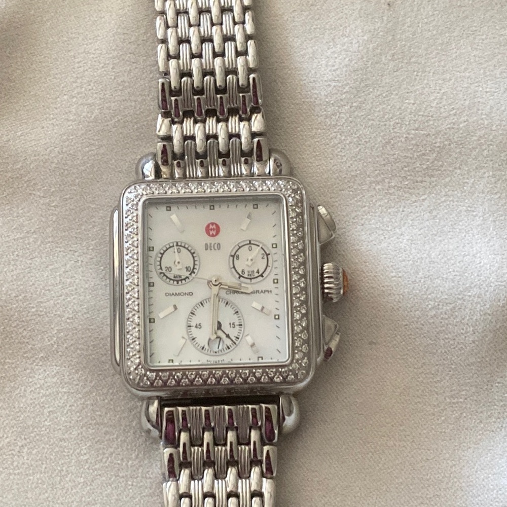 MICHELE DECO DIAMOND WATCH